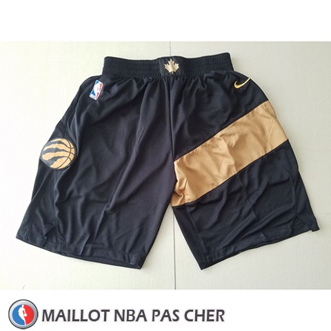 Short Tornto Raptors Ciudad 2018 Noir